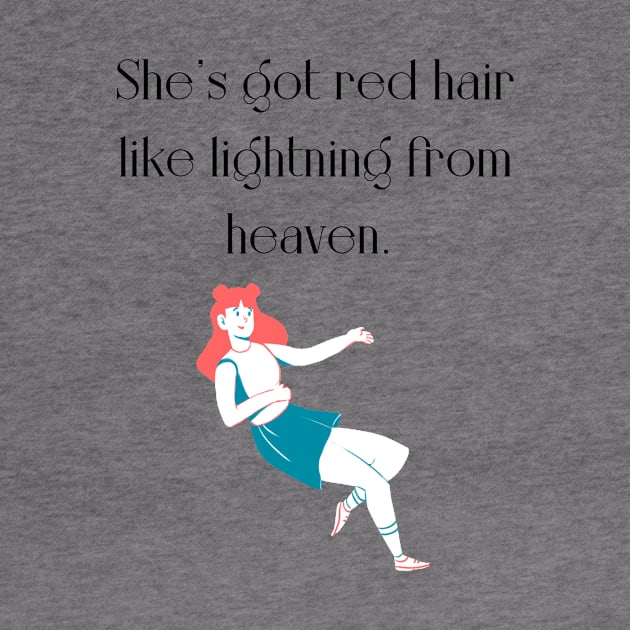 Red hair girl quote by WrittersQuotes